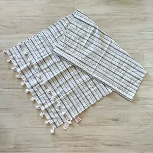 NWT Melrose and Market Striped Cotton Scarf